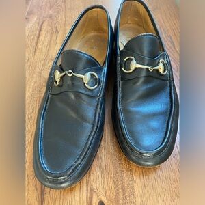 Gucci Horsebit men’s loafers; size 45 1/2  vintage